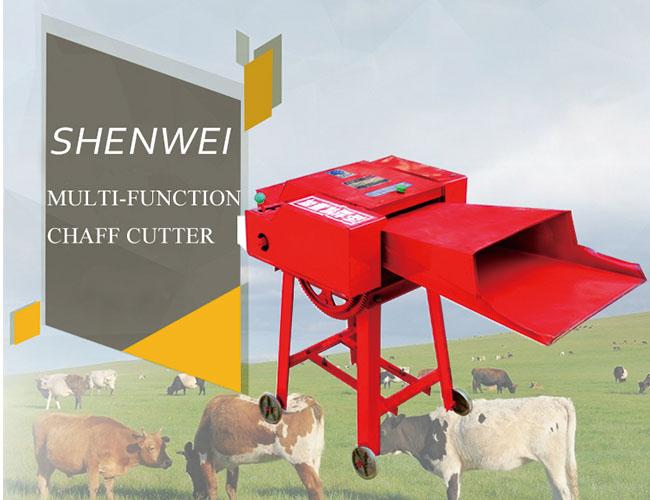Commercial Agriculture Chaff Cutter For Corn Stalk / Straw 1100r / Min Rotating Speed