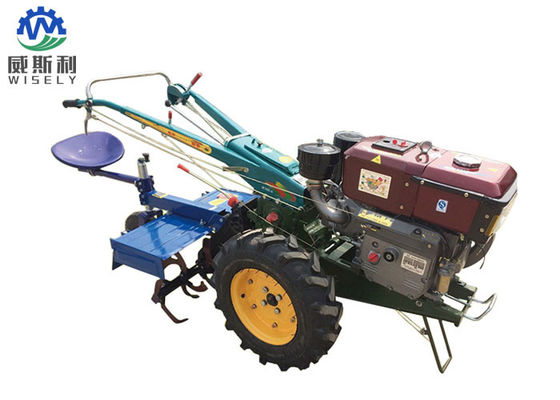 China Small Modern Farming Machines Hand Walk Behind Tractor Double Sided Plough supplier