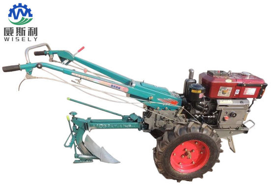 China Mini Hand Operated Walk Behind Tractor Ploughing Walking Tractor supplier