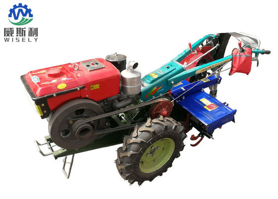 China Mini Hand Garden Walk Behind Tractor Two Row Planter Walking Tractor supplier