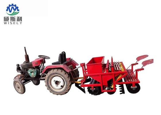 China 7 Rows Agriculture Planting Machine Tractor Garlic Planter 1400*1400*950mm Dimension supplier