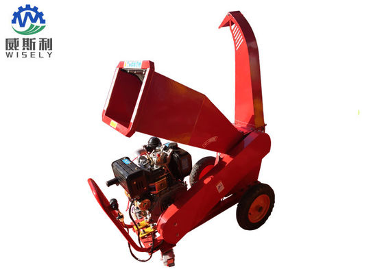 China Portable Industrial Wood Chipper Machine With Adjustable Outlet ISO9001 Approval supplier