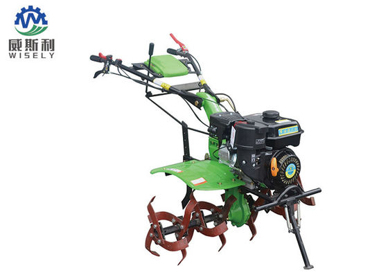 China Rotary Gasoline Mini Tiller Rotovator 6.5 Hp Low Power 1500 X 1000 X 800mm Dimension supplier