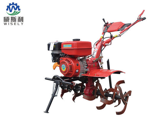 China 9 Hp Gas Powered Pull Behind Tiller / Rotary Hoe Tiller With Chain Driving Mode supplier