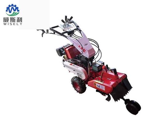 China Small Rotary Cultivator Gasoline Mini Tiller Ditching Machine Low Noise supplier