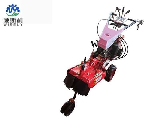 China Diesel Oil Farm Ditching Machine , Farm Rotary Tiller Great Performance supplier