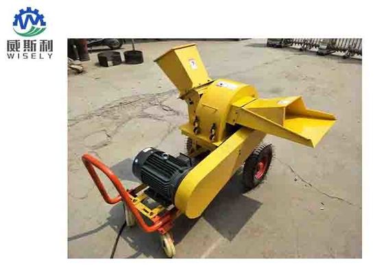 China 7.5 - 15 KW Yard Chipper Shredder / Diesel Wood Chipper 0.4 - 0.8t/H Capacity supplier
