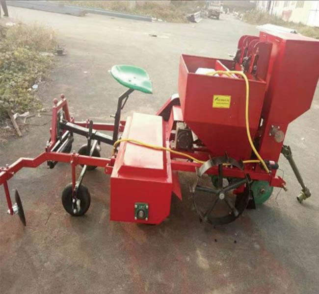 Compact Agriculture Planting Machine 4 Row 3 Point Potato Planter Stable Work