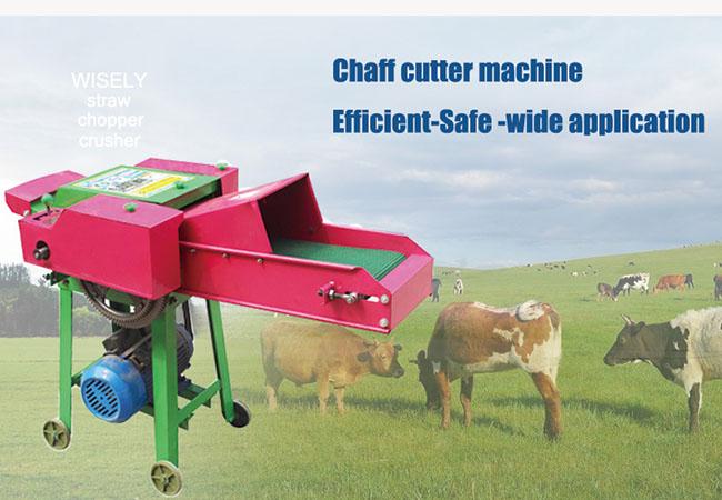 Automatic Animal Food Cutting Machine , Power Driven Corn Stalk Cutter