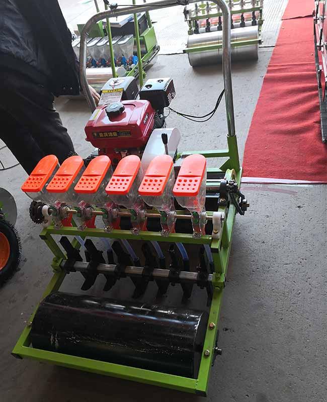 2 Rows Basil Planter Farm Equipment Precision Seed Drill High Performance
