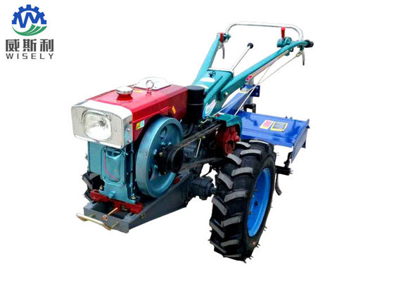 China Rice Harvester Two Wheel Hand Tractor For Large Scale Farm / Paddy Field supplier
