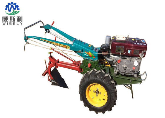 China Potato Harvester Walk Behind Tractor With Plough Four Stroke Engine Type supplier