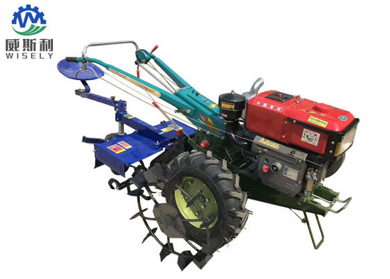 China Dry Land Hand Held Tractor / 2 Wheel Walking Tractor  2.25 X 80 X 1.1 M Dimension supplier