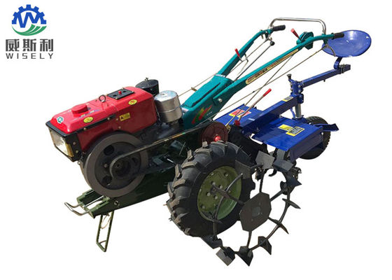 China Rice Harvesting 2 Wheel Walk Behind Tractor For Paddy Field 2200rpm Speed supplier