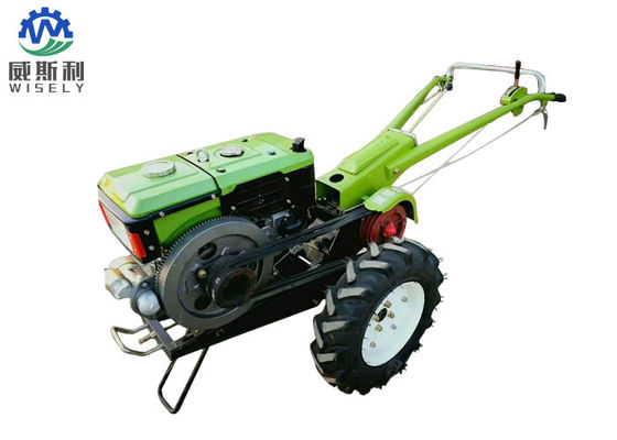 China Plough Matched Two Wheel Walking Tractor , Diesel Walking Tractor With Planter supplier