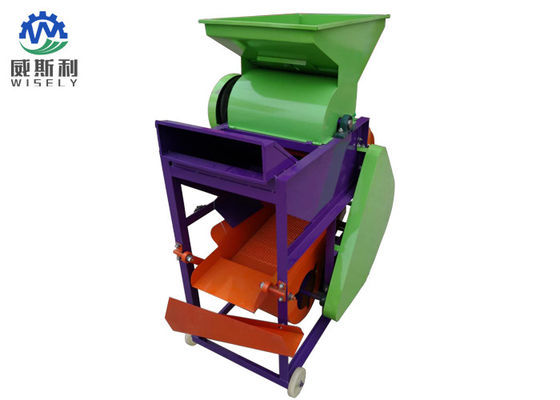 China Manual Dry And Wet Peanut Shelling Machine High Shell Stripping Rate 135kg Weight supplier