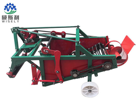 China Small Vibration Peanut Combine Harvester Machine 300 - 400mm Harvest Depth supplier